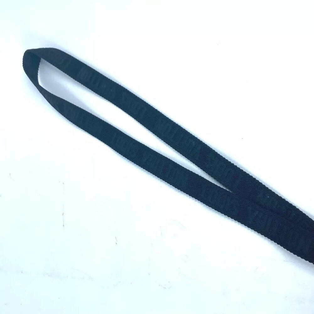 LOUIS VUITTON MonogramEclipse Lanyard Airpods Earphone case with strap - Picture 7 of 10